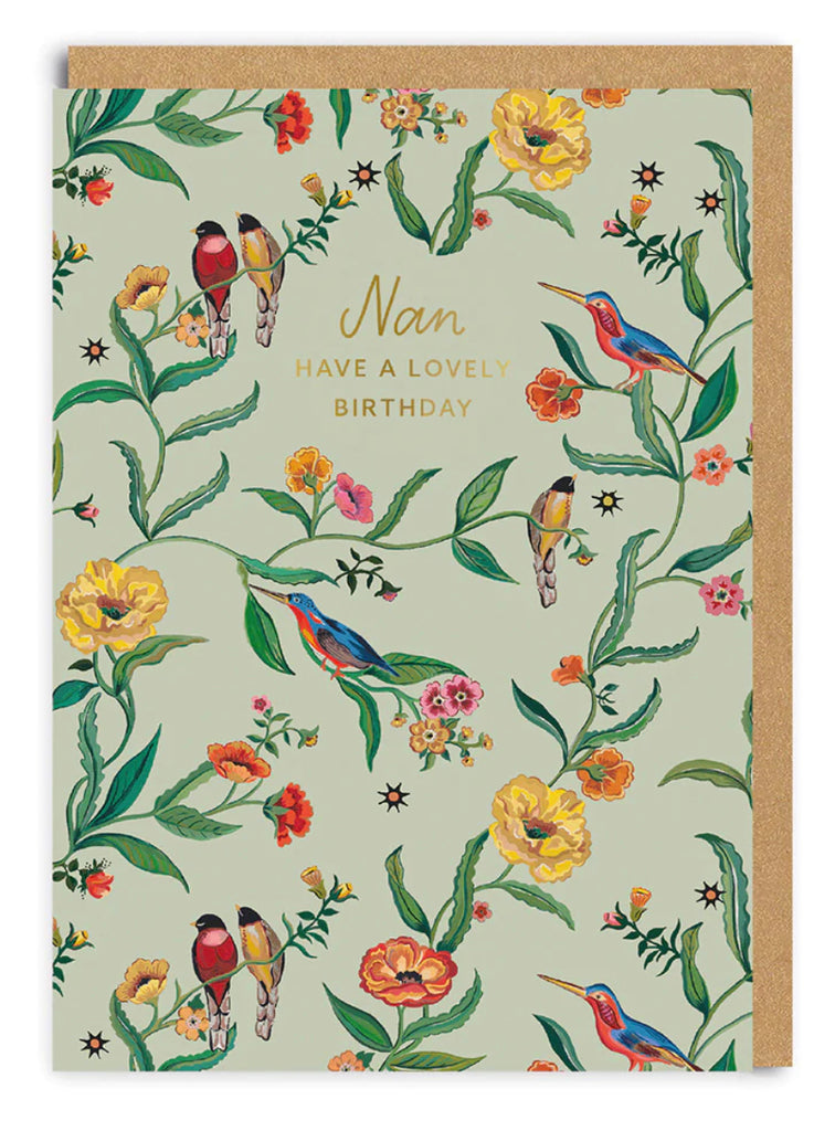 Cath Kidston Summer Birds Nan Greeting Card