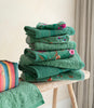 Pip Studio Bath Towel Les Fleurs Green