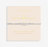 Joma Jewellery Forever Yours 'Happy 50th Birthday' Bracelet