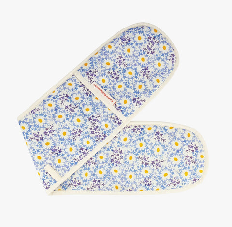 Emma Bridgewater Blue Daisy Double Oven Glove