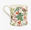 Emma Bridgewater White Bryony 1/2 Pint Mug SECOND