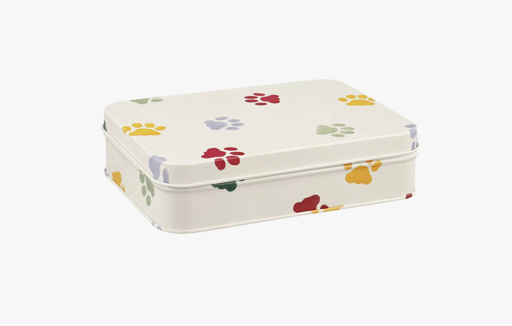 Emma Bridgewater Polka Paws Small Shallow Tin