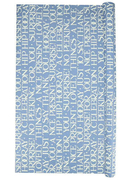 Emma Bridgewater Blue Toast Roll Wrap