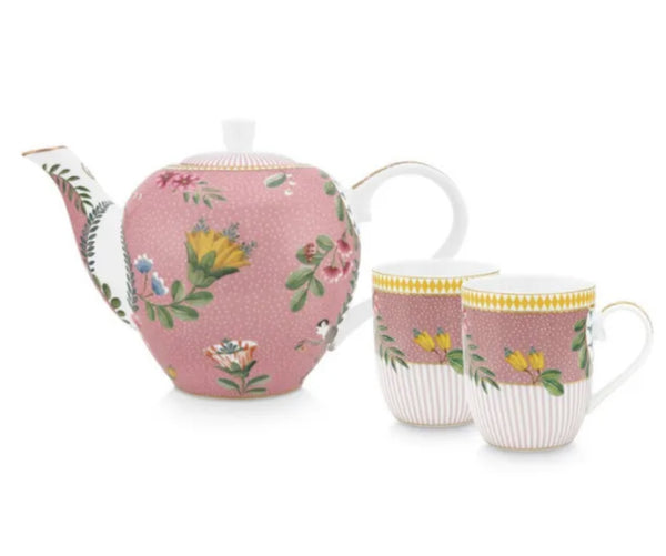 Pip Studio La Majorelle Small Teapot & Mugs Set - Boxed