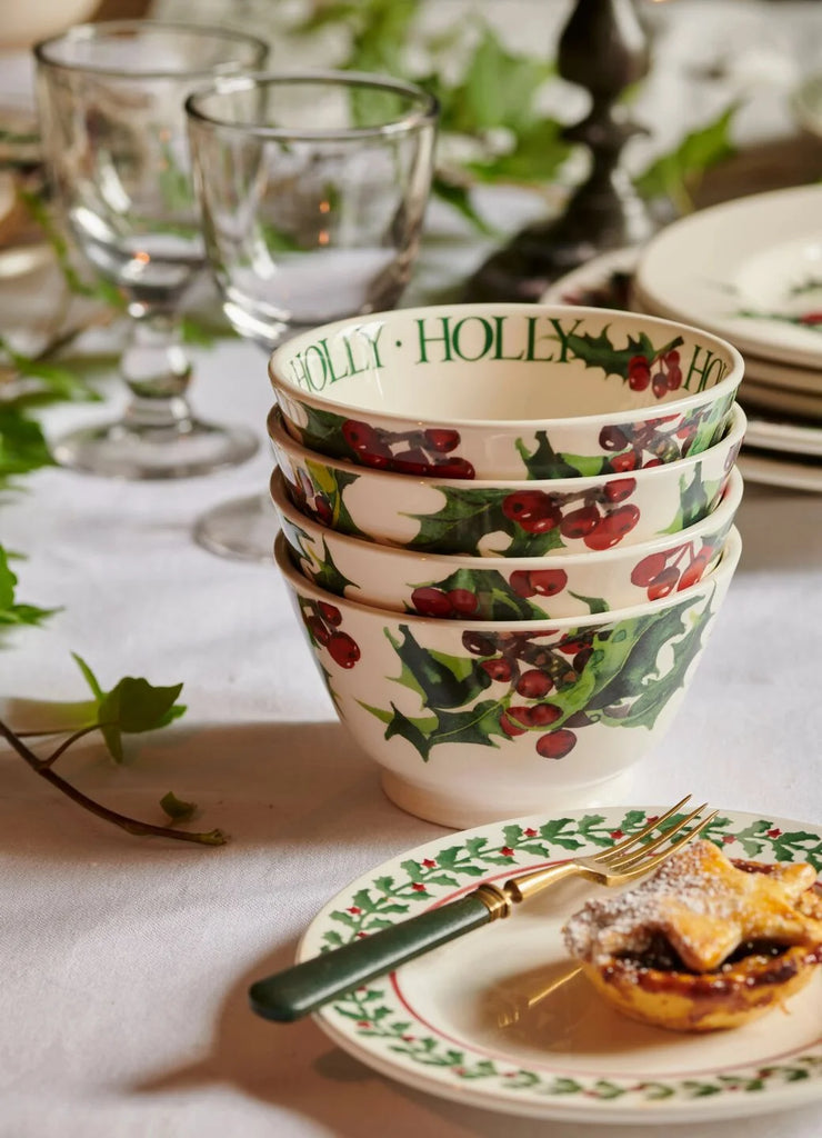 Emma Bridgewater Holly Small Old Bowl