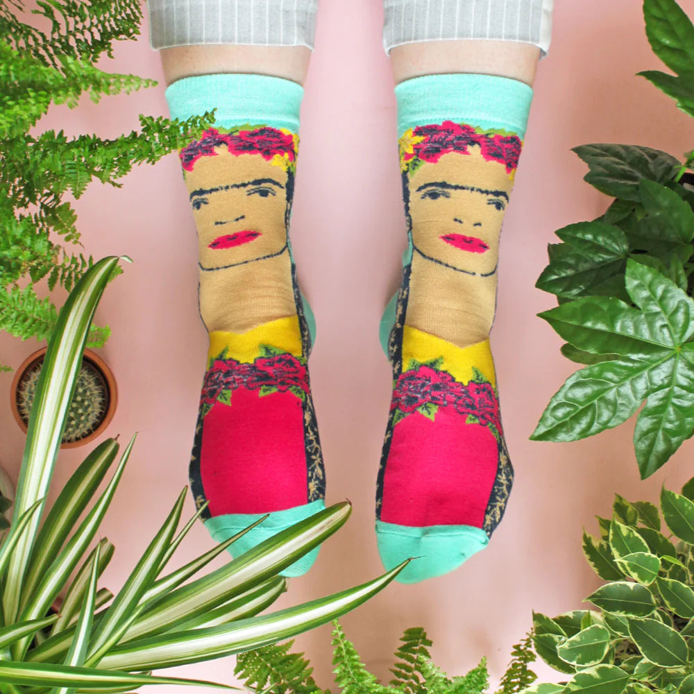 Frida Kahlo Printed Socks