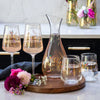 Sara Miller Gold Leaves & Birds Carafe