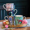Sara Miller Lattice Windows Mug