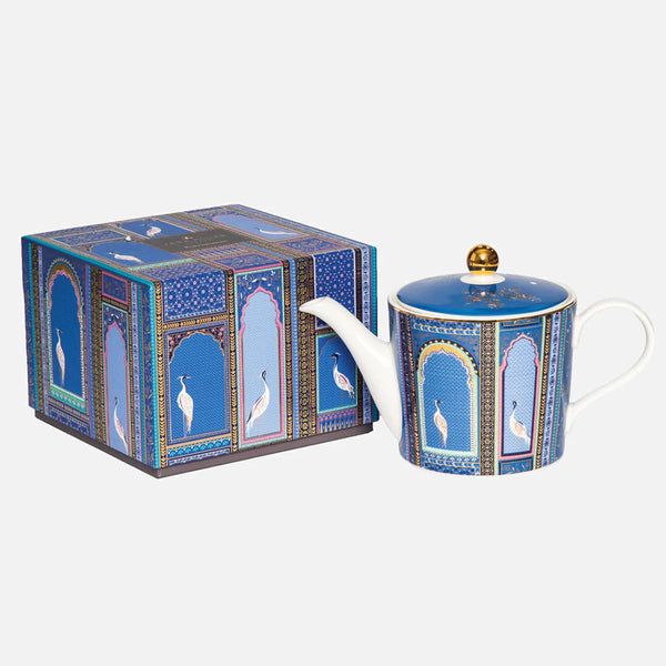 Sara Miller Lattice Windows Teapot