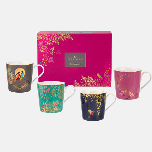 Sara Miller Chelsea Mugs - Set Of 4