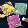 Sara Miller Ornate Flamingos Happy Birthday Card