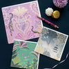 Sara Miller Ornate Flamingos Happy Birthday Card