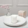 Katie Loxton Sentiment Candle 'Enjoy Each Moment And Take Time To Relax' Fresh Linen & White Lily