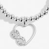 Joma Jewellery A Little A Little 'Friends Make You Laugh Louder Smile Brighter And Dream Bigger' Bracelet