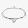 Joma Jewellery Kids' Confetti A Little '4th Birthday' Bracelet