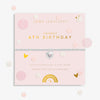 Joma Jewellery Kids' Confetti A Little '6th Birthday' Bracelet