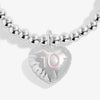 Joma Jewellery Kids' Confetti A Little '10th Birthday' Bracelet