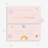 Joma Jewellery Kids' Confetti A Little '11th Birthday' Bracelet