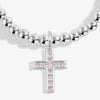 Joma Jewellery Kids' Confetti A Little 'Faith' Bracelet
