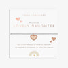 Joma Jewellery Kids' Confetti A Little 'Lovely Daughter' Bracelet