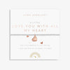 Joma Jewellery Kids' Confetti A Little 'Love You With All My Heart' Bracelet