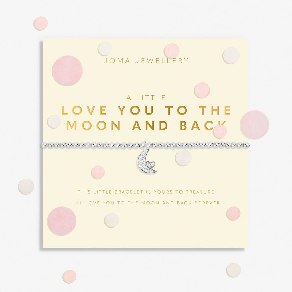 Joma Jewellery Confetti A Little 'Love You To The Moon And Back' Bracelet
