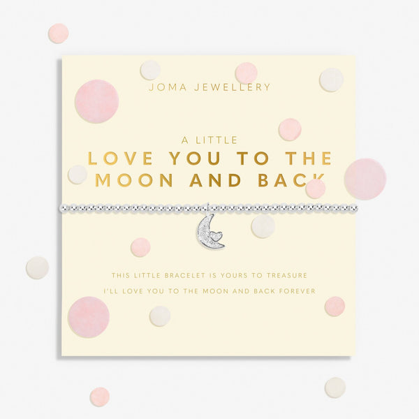 Joma Jewellery Confetti A Little 'Love You To The Moon And Back' Bracelet