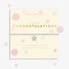 Joma Jewellery Confetti A Little 'Congratulations' Bracelet