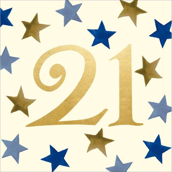 Emma Bridgewater 21st Birthday Card