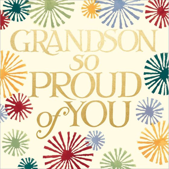 Emma Bridgewater Grandson Birthday Card