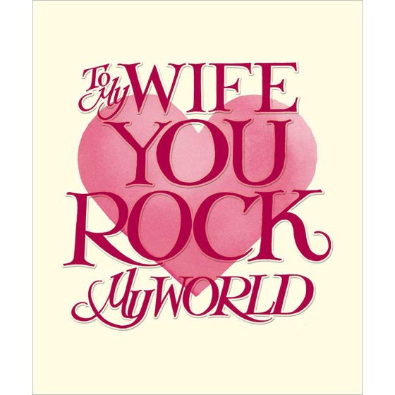 Emma Bridgewater Happy Birthday Wife Card