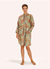 Powder Oversized Shirt Dress - Paradise Palms
