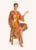 Powder Kimono - Oriental Crane