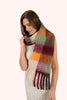 Powder Molly Cosy Scarf - Russet Mix