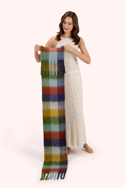 Powder Molly Cosy Scarf - Navy Mix