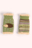 Powder Hedgehog Wrist Warmers