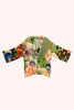 Powder Mid-Length Kimono - Botanical Bouquet, Sage