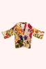Powder Mid-Length Kimono - Botanical Bouquet, Cream
