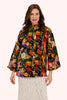 Powder Velvet Jacket - Midnight Posy