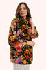 Powder Velvet Jacket - Midnight Posy