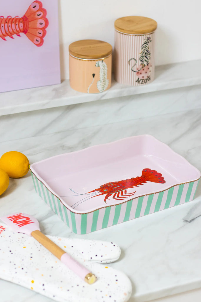 Yvonne Ellen Lobster Large Rectangular Dish/Roaster