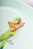 Yvonne Ellen Parakeet Large Round Dish/Roaster