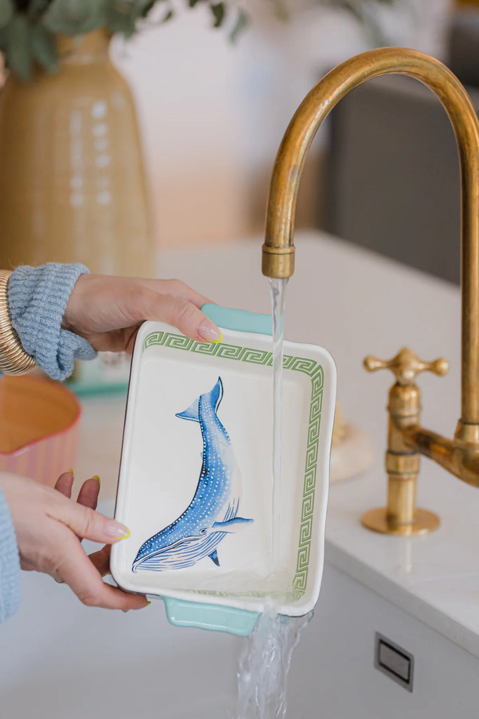 Yvonne Ellen Whale Rectangular Dish/Roaster