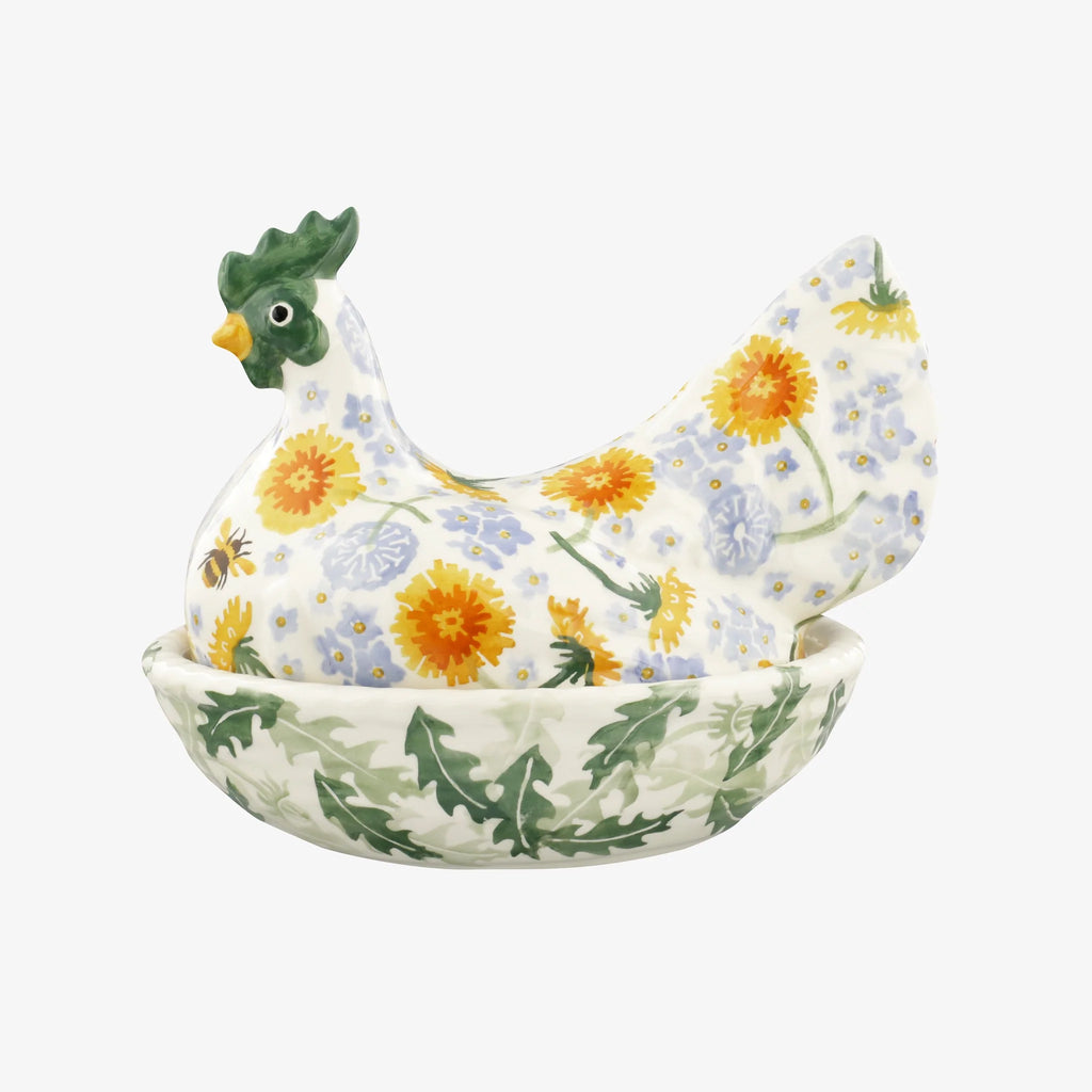 Emma Bridgewater Dandelion Large Hen On Nest