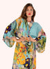 Powder Kimono Gown - Spring Flora