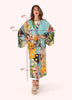 Powder Kimono Gown - Spring Flora