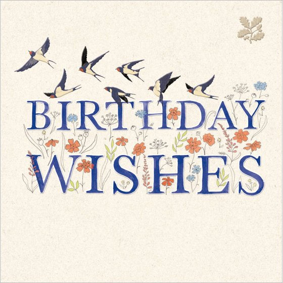 National Trust Flying South Birthday Wishes Card (Copy)