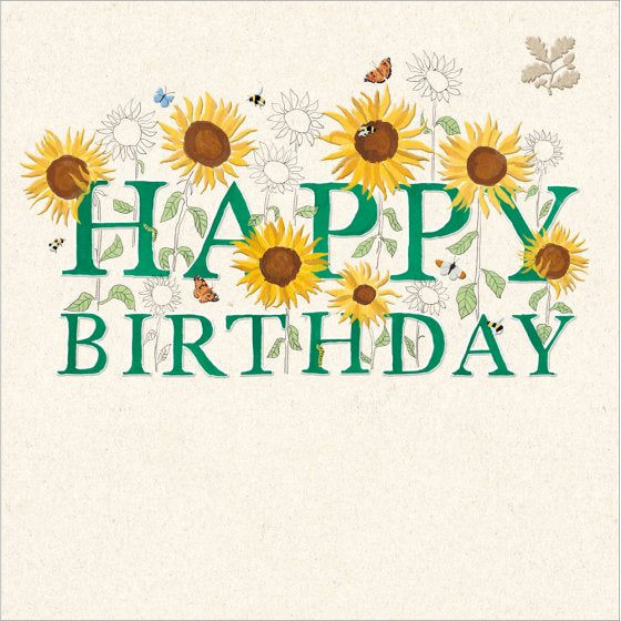 National Trust Sunshine Days Happy Birthday Card