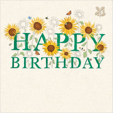 National Trust Sunshine Days Happy Birthday Card