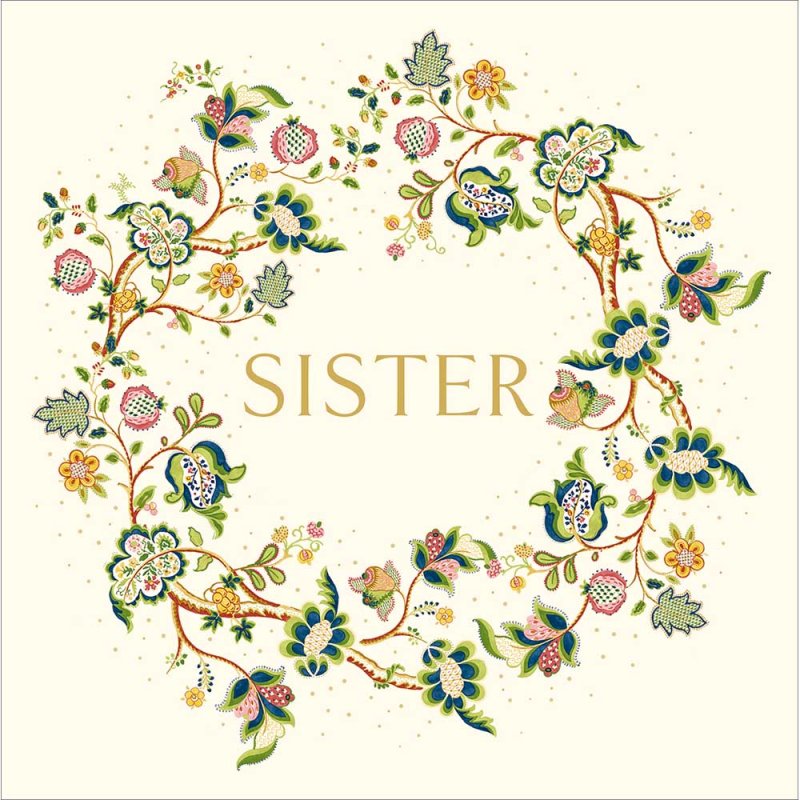 Happy Birthday Sister Card